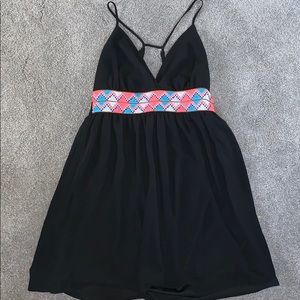 Deb | black mini dress